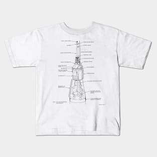 Apollo Schematic_01 Kids T-Shirt